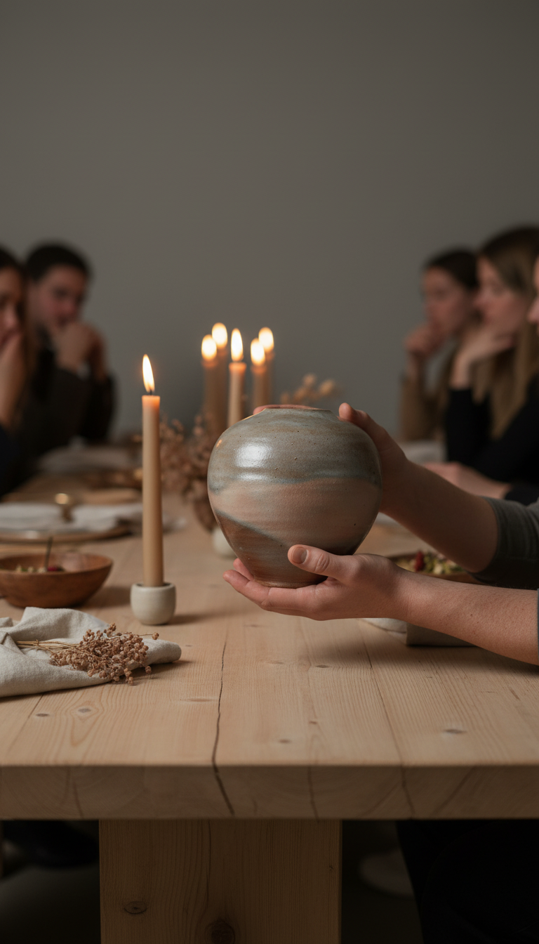 ARC Decorative Vessel — illustrative room setting