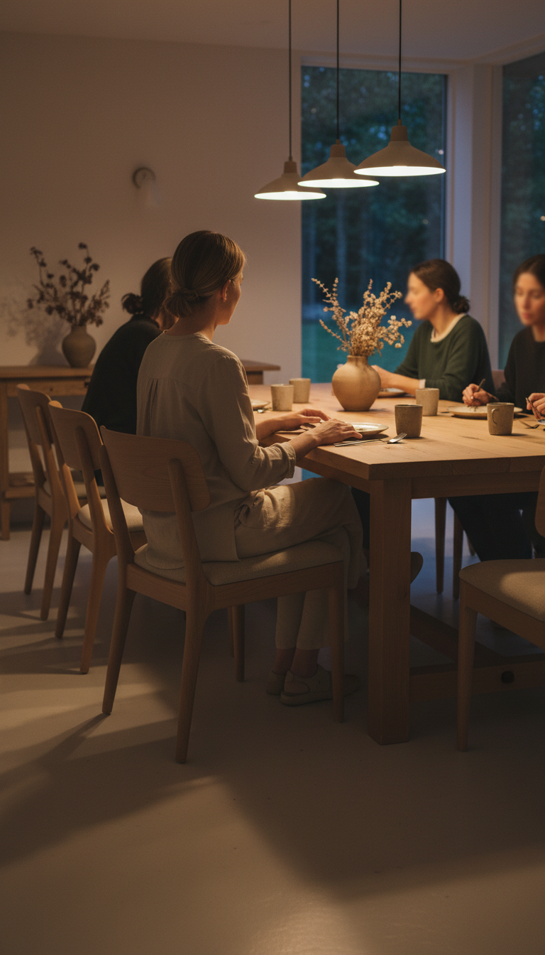 SERA Dining Chair — illustrative room setting