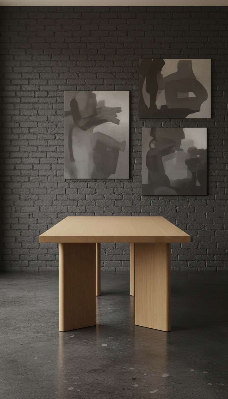 LINEA Dining Table — alternative illustrative view