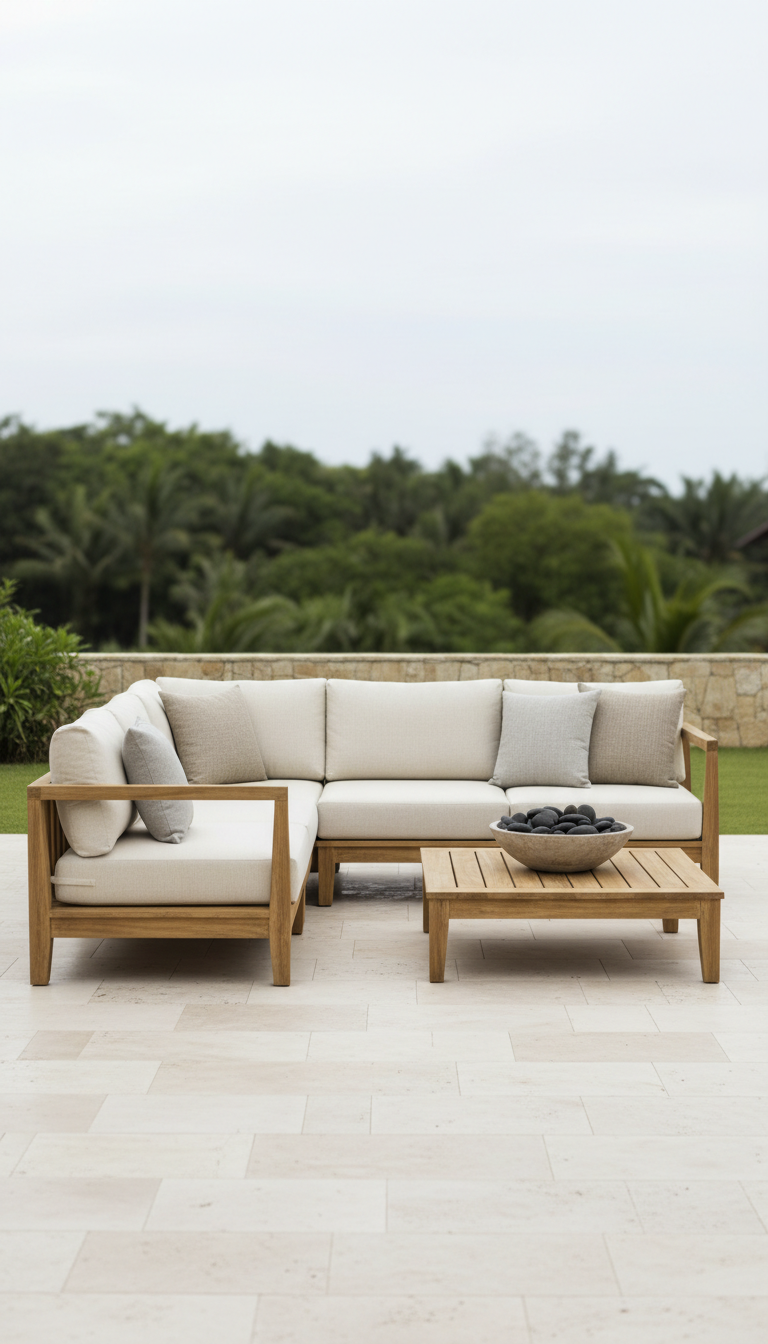 SIWA Outdoor Corner Sofa — illustrative furniture sample