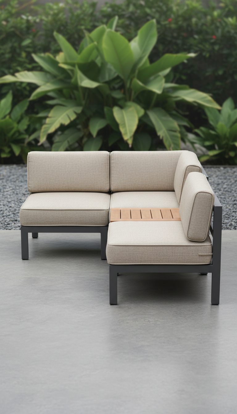 NILO Outdoor Lounge Chair — illustrative furniture sample