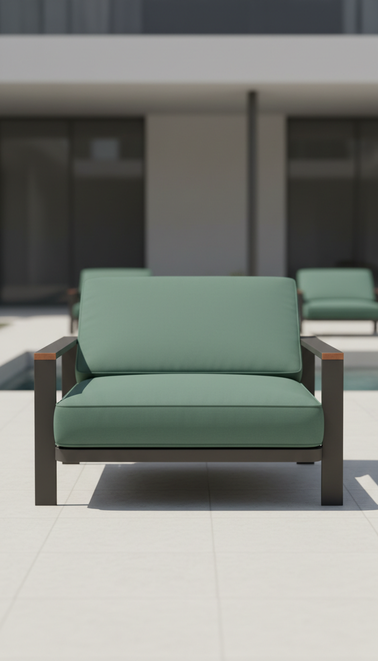 SAGE Poolside Lounger — illustrative furniture sample